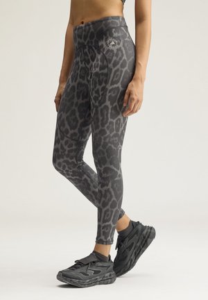 adidas by Stella McCartney, ADIDAS BY STELLA MCCARTNEY TRAINING 7/8 LEGGINGS PRINTED - Клин - dove grey/carbon