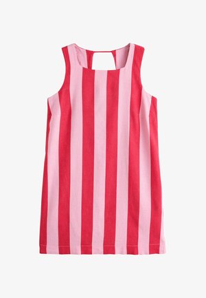 Next, Vestito casual - pink red stripe