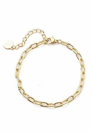 TEXTURED LINK CHUNKY - Pulsera - goldfarben