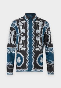 INFORMAL SHIRT HALL OF HEROES PRINT - Camisa - black/petrol blue