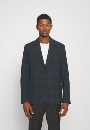 DRYKORN KEBY - Blazer jacket - dark blue/green