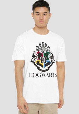Cotton Soul, HARRY POTTER HOGWARTS CREST - Print T-shirt - white