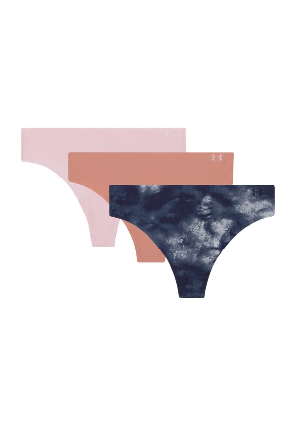 PURE STRETCH PRINTED - Thong - downpour gray