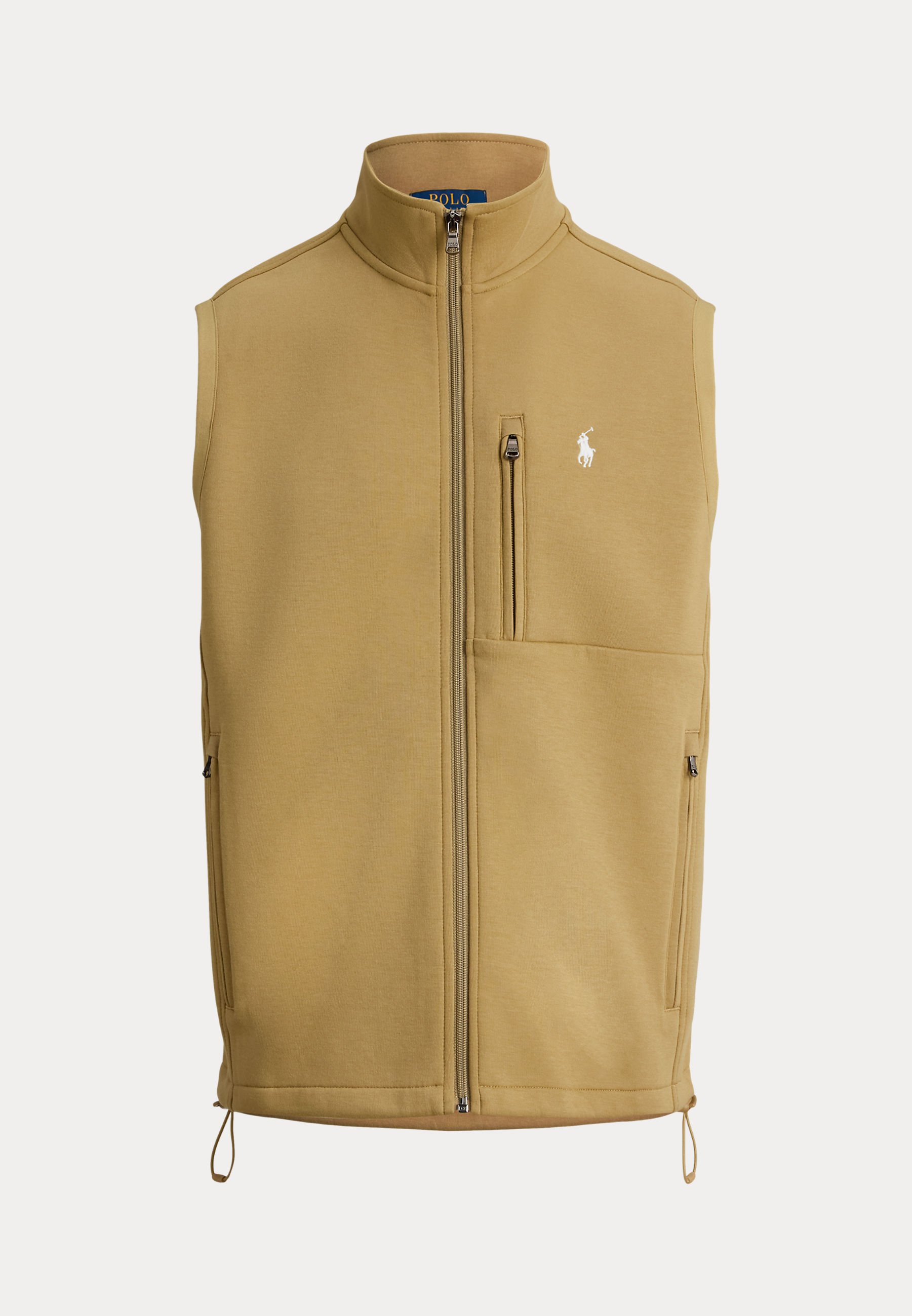 Polo Ralph Lauren DOUBLE-KNIT MOCKNECK VEST - Bodywarmer - desert