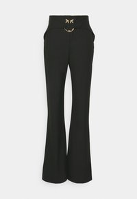 Pinko PHANTON CON PIERCING LOVE - Trousers - nero limousine