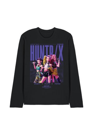 NETFLIX, KPOP DEMON HUNTERS  HUNTRIX HONMOON WORLD TOUR POSTER - Long sleeved top - black
