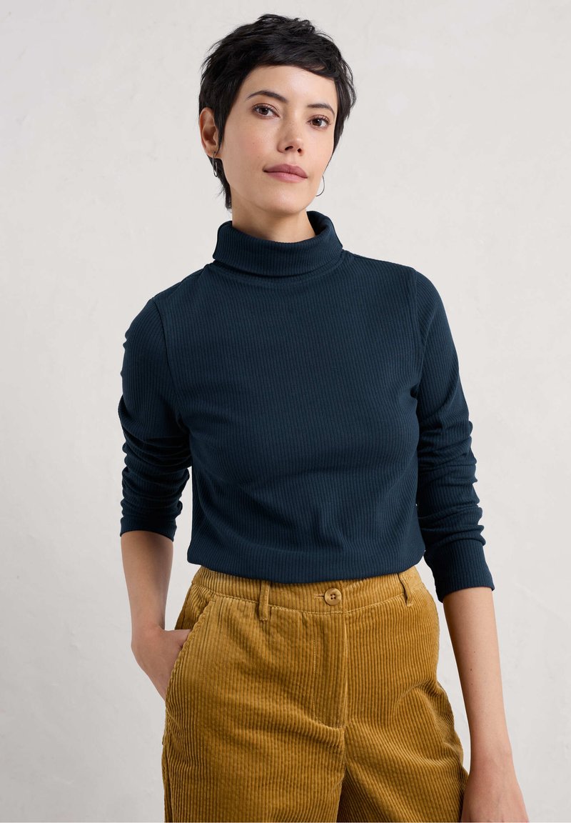 Seasalt Cornwall HAZEL - Top s dlouhým rukávem - navy - maritime