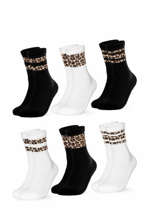 OCCULTO 6 PACK TIERMUSTER - Socks - leopard