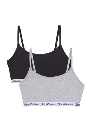 BH SCOOP REN 2PACK - Bustino - black/silver marl