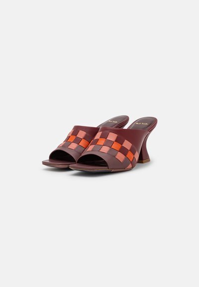 Paul Smith SHOE FORD  - Mules de salto - dark red