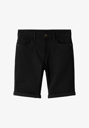 Kratke hlače iz džinsa - black denim