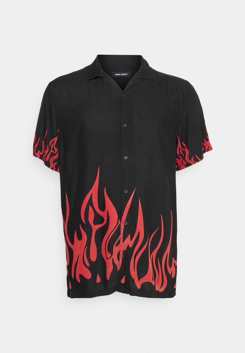 Night Addict Overhemd zwart