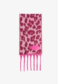 Wybrany, burgundy leopard print