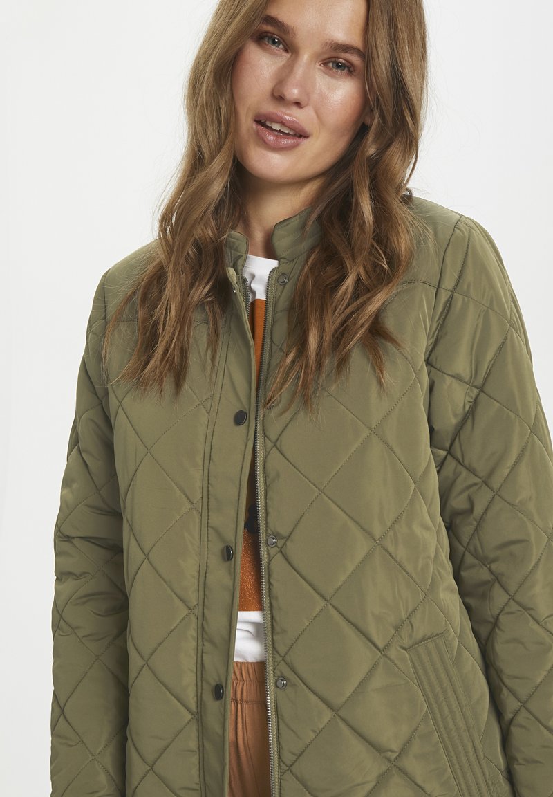 Saint Tropez Veste D Hiver Army Green Vert Fonce Zalando Be zalando