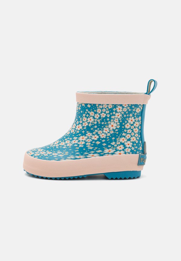 FLOWERS – Gummistiefel – teal
