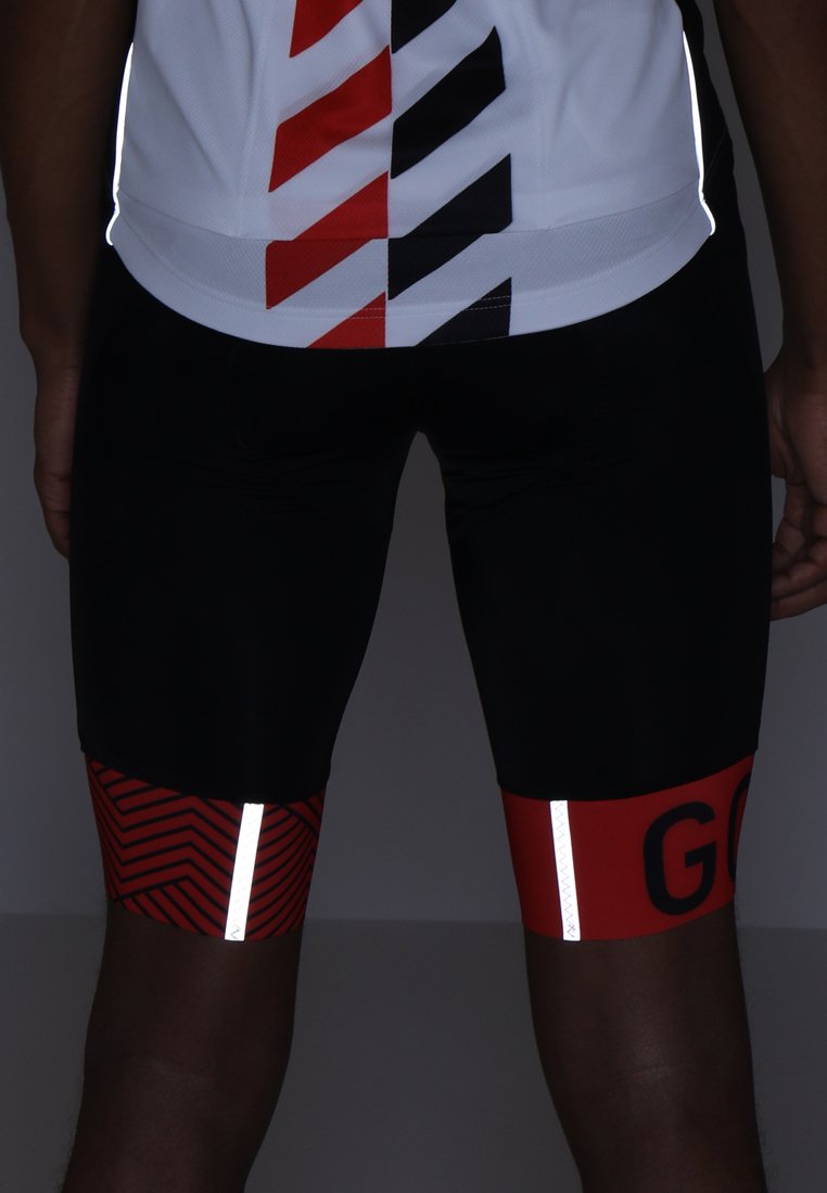 Herren Shirts | Gore Wear C5 OPTILINE KURZE TRÄGERHOSE Tights black/red/rot - QG28112 Herren Shirts | Gore Wear C5 OPTILINE KURZE TRÄGERHOSE Tights black/red/rot - QG28112