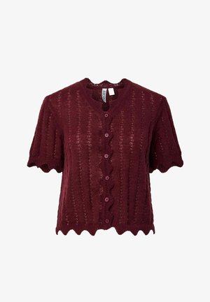 Pieces, KNITTED CARDIGAN PCADA - Gilet - winetasting