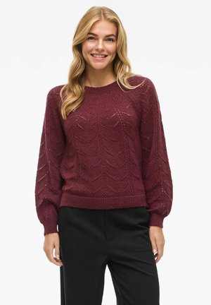 TULI RUNDHALS - Pullover - fig