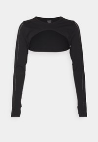 Stronger Majica z dolgimi rokavi - black