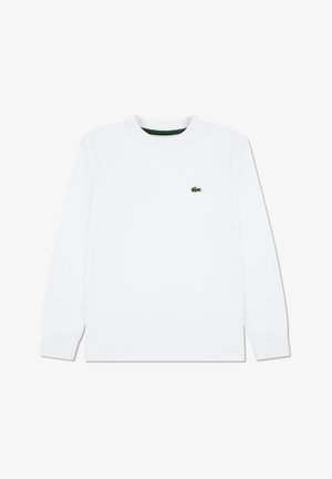 Lacoste ICON CORE TEE - Hosszú ujjú felső - blanc