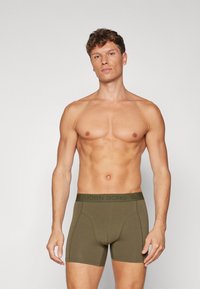 Björn Borg 3 PACK - Boxer alsónadrág - black/dark blue/khaki