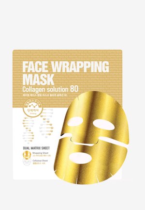 FACE WRAPPING MASK COLLAGEN SOLUTION 80 3 MASKS PACK - Ansiktsvårdsset - -