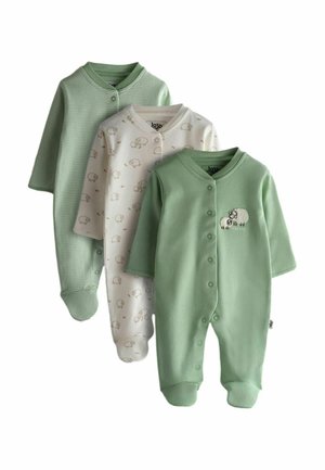 REGULAR FIT 3PACK - Strampler - green