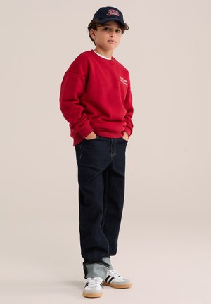WE Fashion, BLUE RIDGE - Jean droit - dark blue