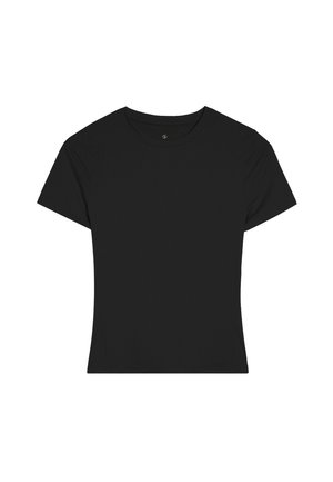Bershka, (ACTIVE) TECHNICAL T-SHIRT - T-shirt basique - black