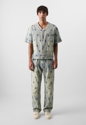 SALEH UNISEX - Loose Jeans - pale