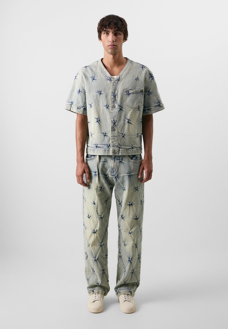 Don't Waste Culture SALEH UNISEX - Loose Jeans - pale