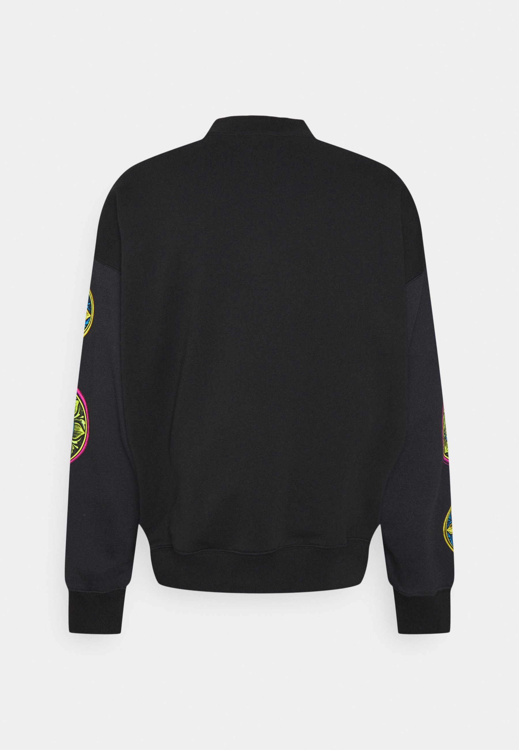 Versace Jeans Couture BRUSHED PRINT REGALIA - Felpa - nero - Zalando.it