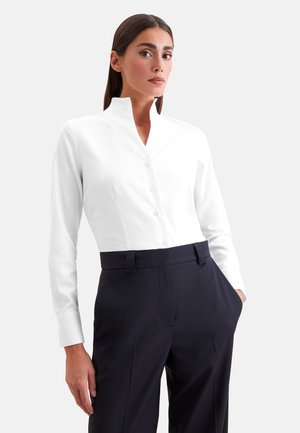 Seidensticker, REGULAR - TWILL - Blusa abotonada - white