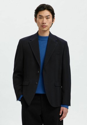 REGULAR FIT - Blazer jacket - dark navy