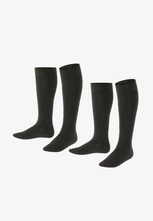 Esprit Foot Logo 2-Pack - Kniestrümpfe - black