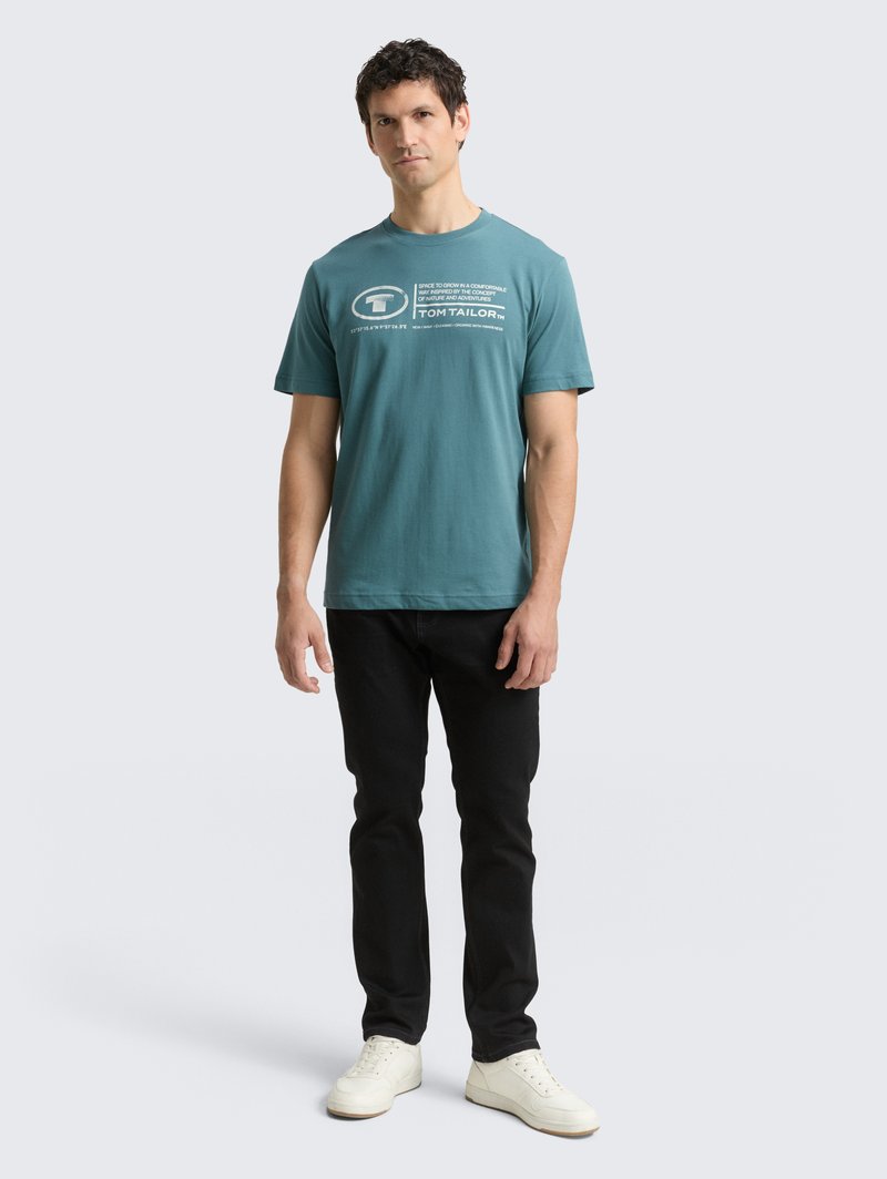 Tom Tailor T-shirt print petrol
