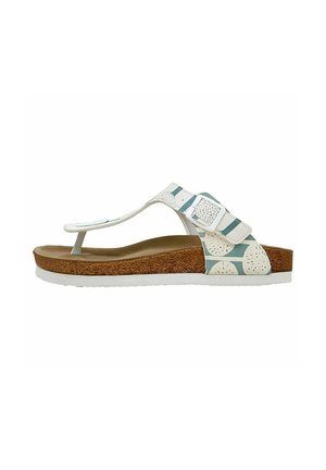 LILA DANDELION - T-bar sandals - natur