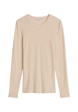 Marc O'Polo, JERSEY T-SHIRTS LONGSLEEVE - T-shirt à manches longues - natural