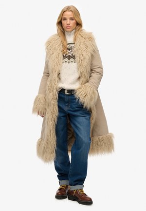 AFGHAN - Winter coat - taupe