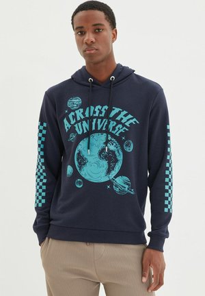 Hoodie - navy blue
