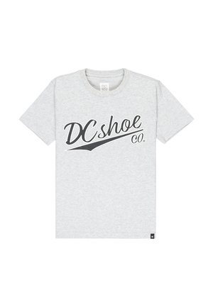 T-shirt print - sfrh light heather grey