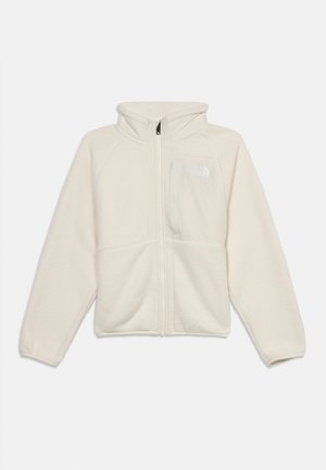 YUMIORI FULL ZIP JACKET UNISEX - Flísová bunda - white dune