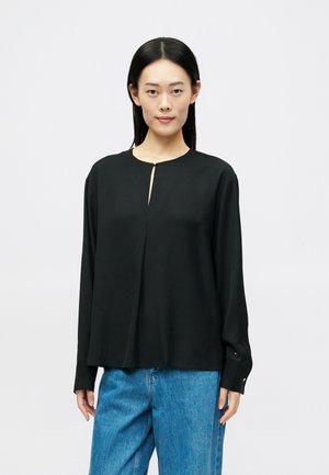SOFT RELAXED - Blouse - black