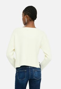 LIU JO WITH GEMSTONES - Maglione - white