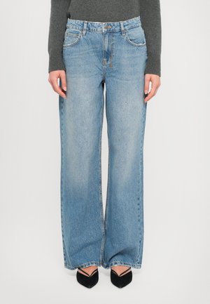 LOW RIDER KOMET - Wide leg - light blue denim