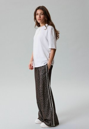 LMTD, TROUSERS WIDE LEG - Pantalon de survêtement - chocolate chip