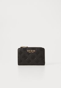 Guess ZARELA ZIP CARD CASE - Portafoglio - black