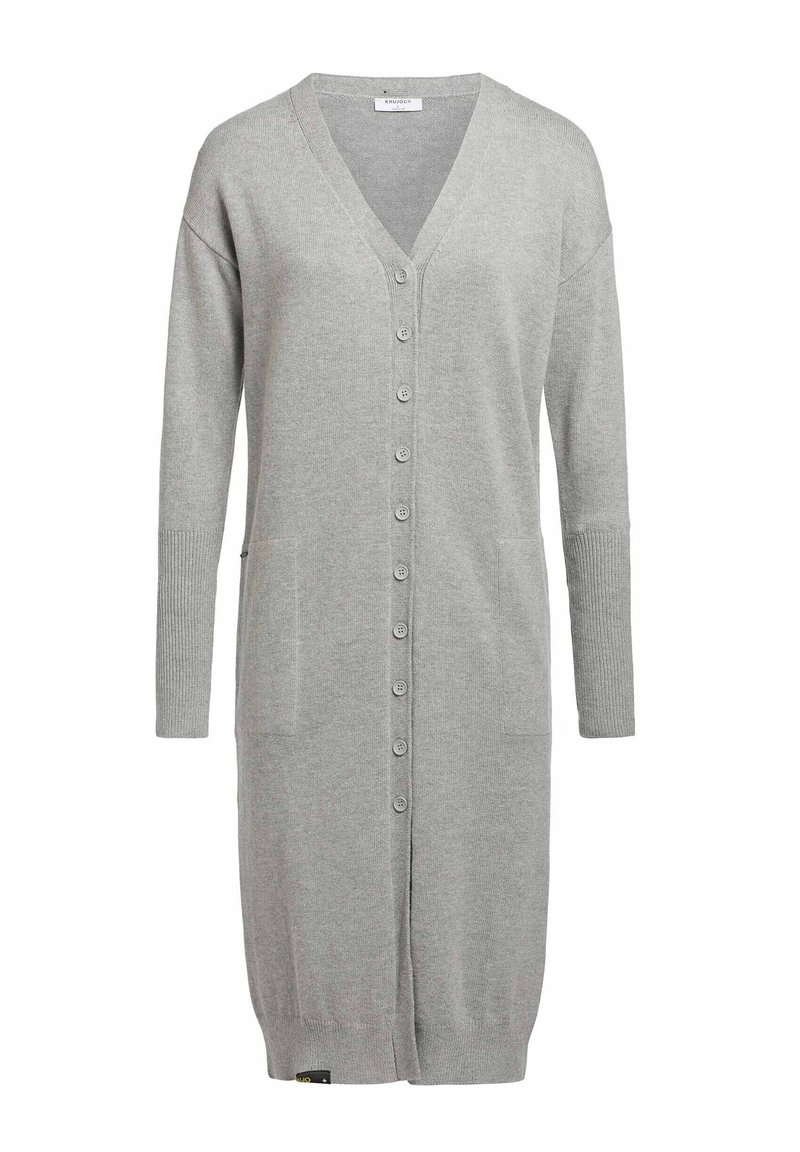 khujo Vest grijs gemêleerd