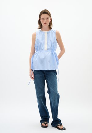 InWear RAELYNNIW TOP - Débardeur - blue yd summer stripe
