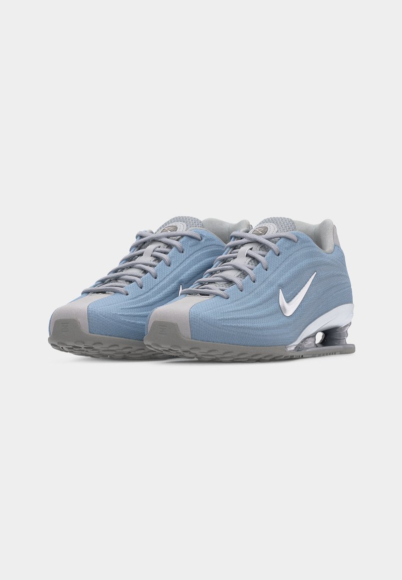 Nike Sportswear SHOX Z - Tenisky - light armory blue/metallic silver-coloured/flat silver-coloured/grey fog